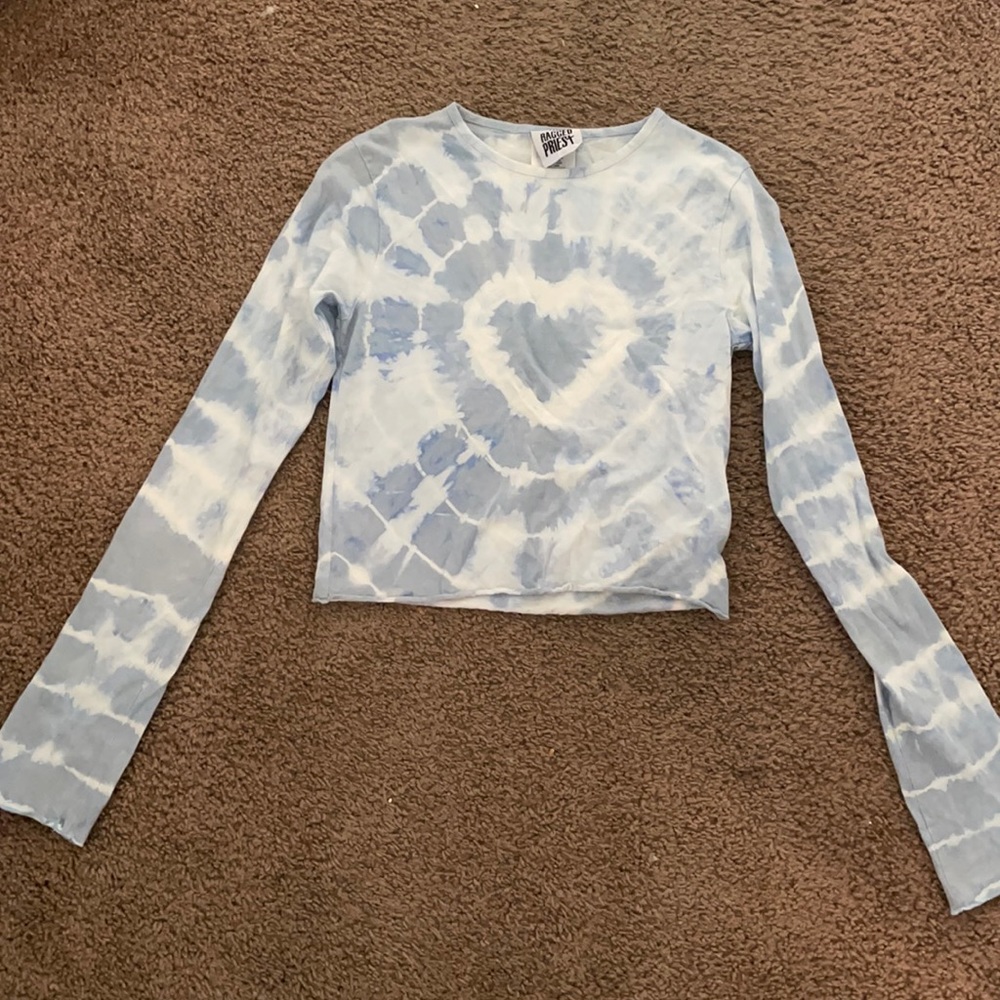 The Ragged Priest long sleeve tie dye top
